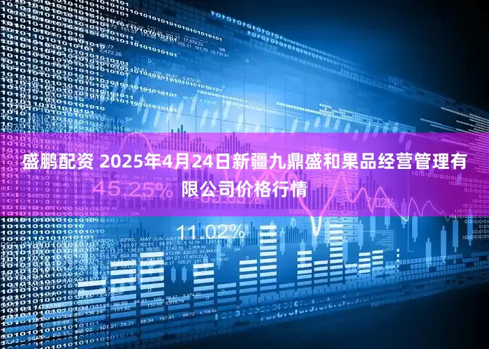 盛鹏配资 2025年4月24日新疆九鼎盛和果品经营管理有限公司价格行情